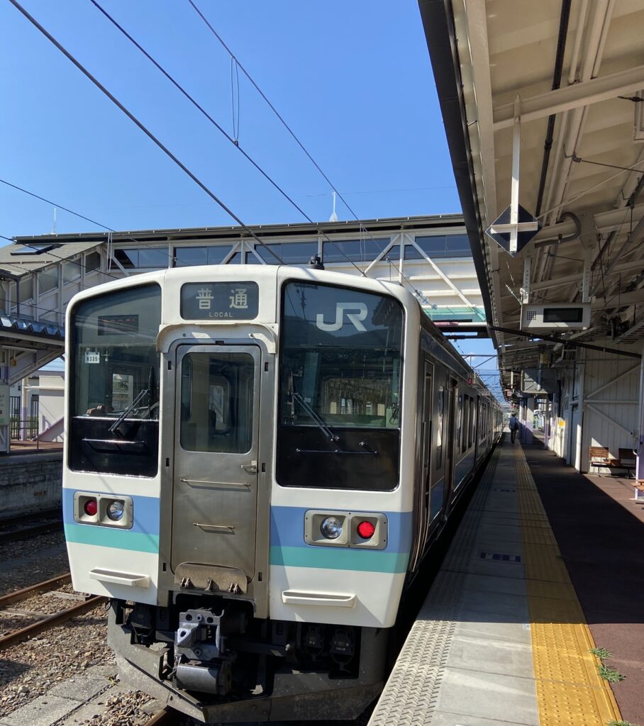 JR大糸線松本行
