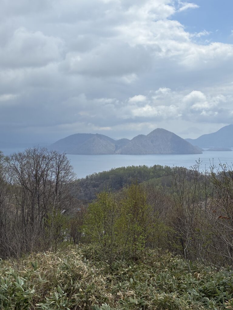 洞爺湖湖面