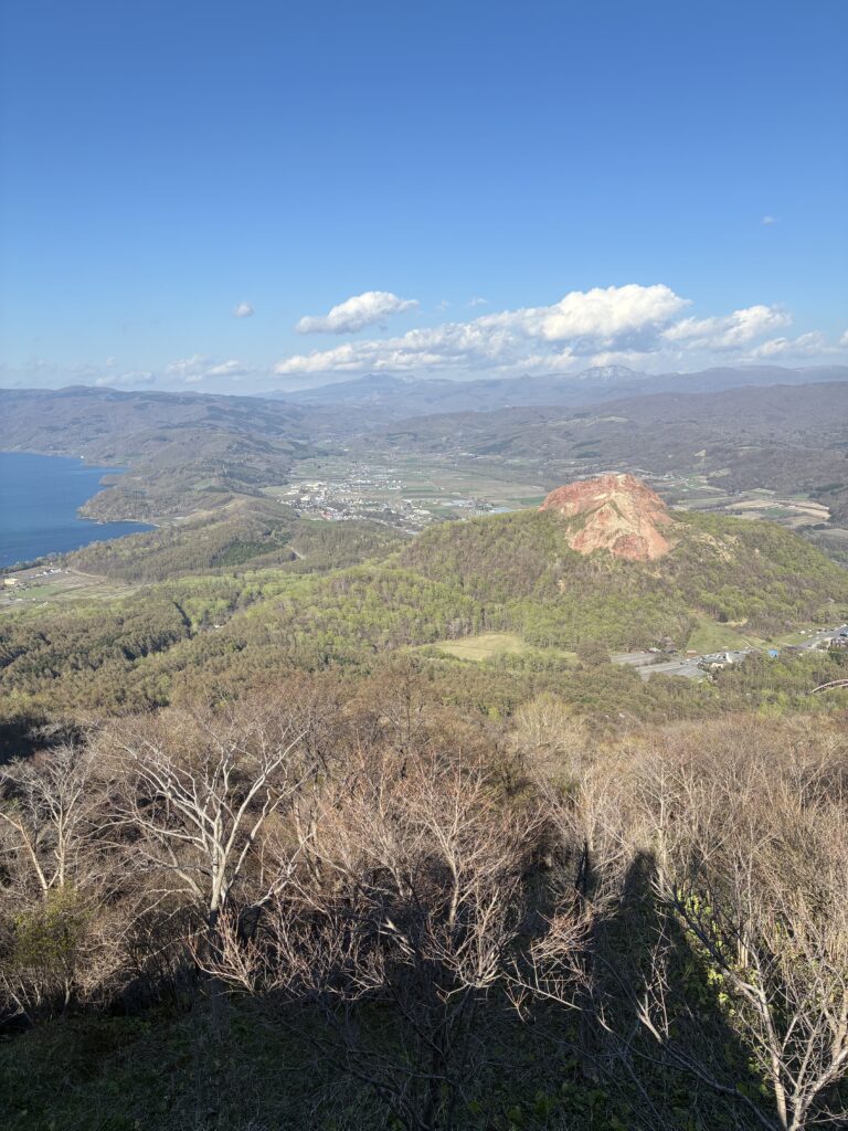 ロープウェイから昭和新山